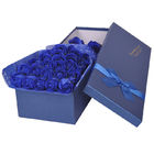 Caixa de empacotamento de papel CMYK dos presentes dobráveis da flor ou impressão de Pantone