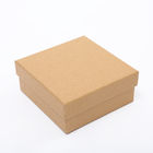 caixas de presente quadradas de empacotamento cinzentas da caixa do papel de embalagem Do cartão 900gsm com tampas
