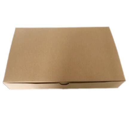 Caixas de empacotamento personalizadas do vestuário uma caixa de embalagem do papel de embalagem de Brown da parte