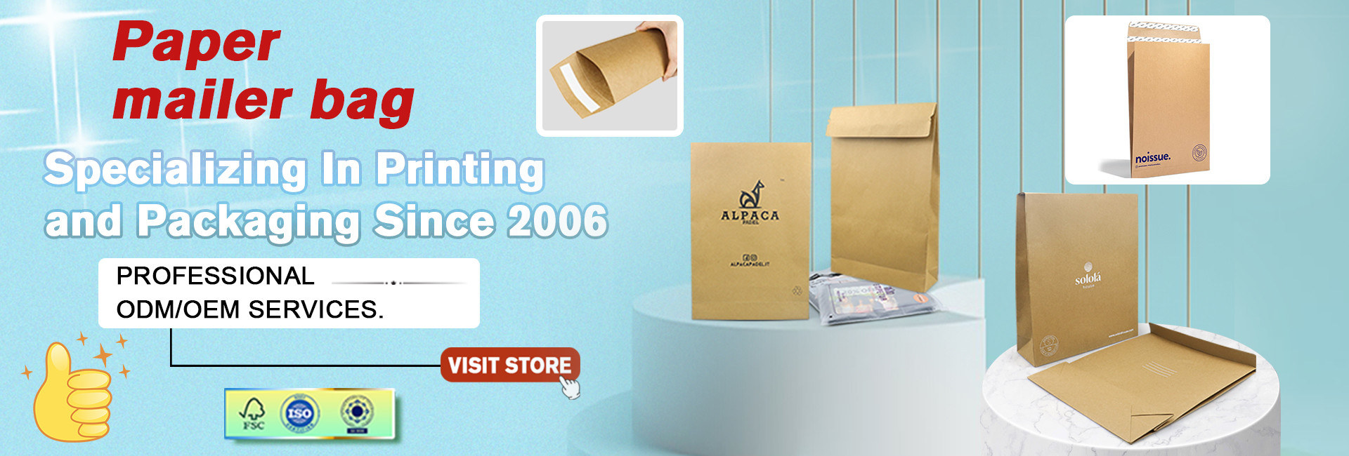 qualidade Caixa de empacotamento de papel fábrica