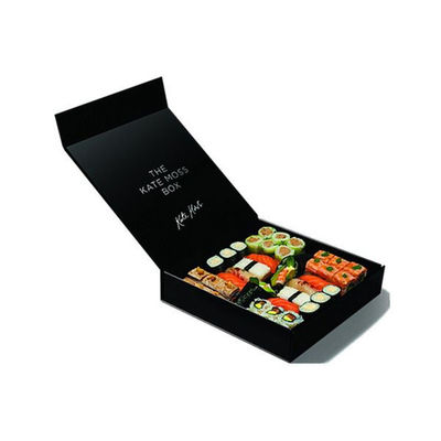 quality O sushi descartável do cartão da laminação remove a caixa factory